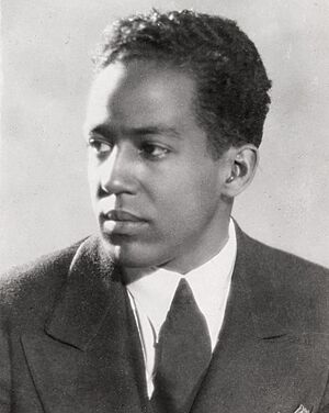 Langston Hughes (1901-1967) portrait