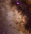 Large Sagittarius star cloud