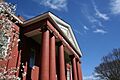 Lee County Courthouse in the Spring