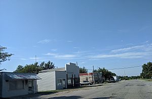 Main Street in Wheatland, 2019