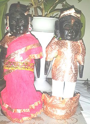 Marapachi dolls of King and Queen