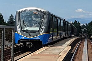 Mark III SkyTrain near Nanaimo station