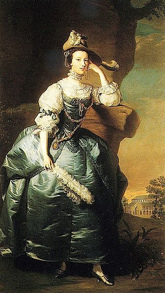 Mary Bertie 1757 Hudson