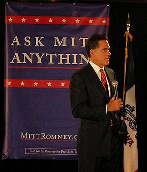 Mitt Romney visits Ames cropped