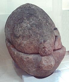 Neolithic stone sarcophagus Bali