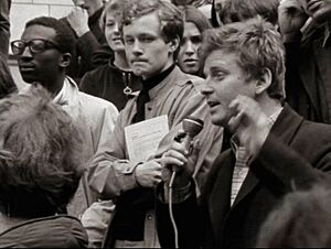 Omar Blondin Diop et Daniel Cohn-Bendit