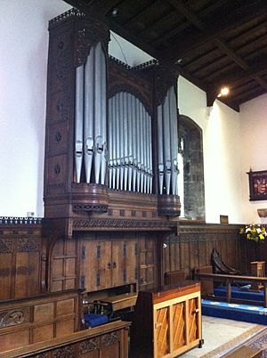 Organ in St Mary's Church, Attenborough