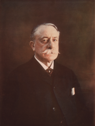 Original Colour Photo of Albert Bierstadt, c. 1895