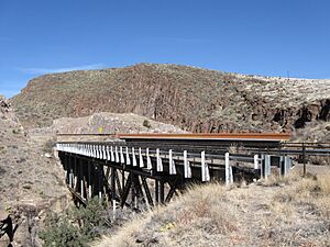 Percha Creek Bridge Hillsboro New Mexico