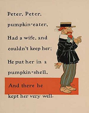 Peter Peter Pumpkin Eater 1 - WW Denslow - Project Gutenberg etext 18546.jpg
