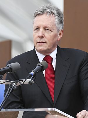 Peter Robinson at Titanic Belfast launch (cropped).jpg