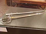 Phoenix-Arizona State Capital-1901-Brodie sword and scabbard
