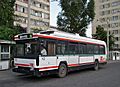 Piatra Neamt trolleybus 142, ex-Lyon 2611, in 2005