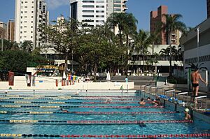 Piscina do Tênis Clube de Campinas (TCC), Campinas SP