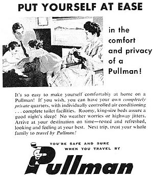 Pullman advertisement