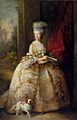 Queen Charlotte, by studio of Thomas Gainsborough
