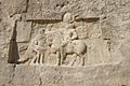 Relief of Shapur I capturing Valerian