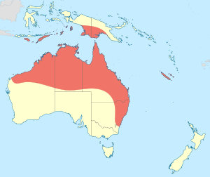 Rhyothemis graphiptera distribution map.svg