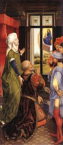 Rogier van der Weyden - Bladelin Triptych (left wing) - WGA25619