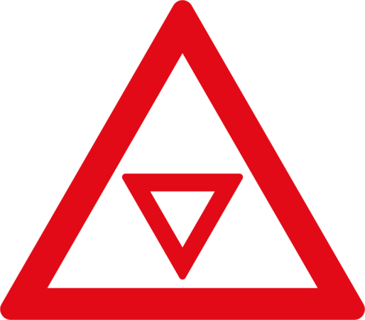 SADC road sign W303