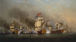 Samuel Scott - Vice Admiral Sir George Anson's Victory off Cape Finisterre - Google Art Project.jpg
