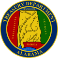 Seal of the Alabama Treasury Department
