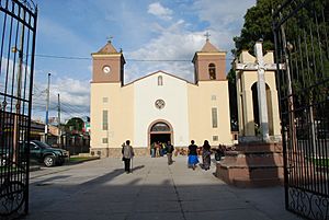 San Pablo church in the center of town