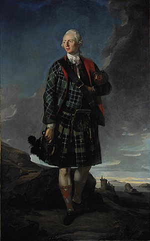 Sir Alexander Macdonald, 1744 - 1795. 9th Baronet of Sleat and 1st Baron Macdonald of Slate