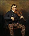 Sir Henry Raeburn - Niel Gow, 1727 - 1807. Violinist and composer - Google Art Project