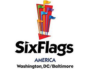 Six flags america logo