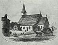 St Saviour's Church Walmer - postcard