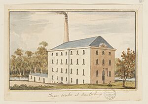 Sugar factory, Canterbury, Sydney, 1840s
