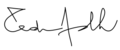 Tedros Adhanom Ghebreyesus signature