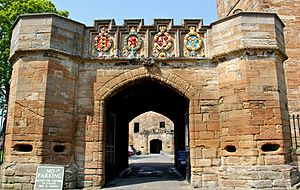 The Fore Entrance to Linlithgow Palace