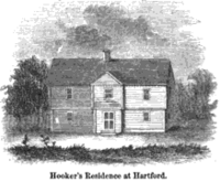 Thomas Hooker residence Hartford Connecticut