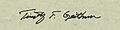 Tim Geithner sig