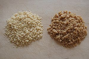 Two kinds of tarhana