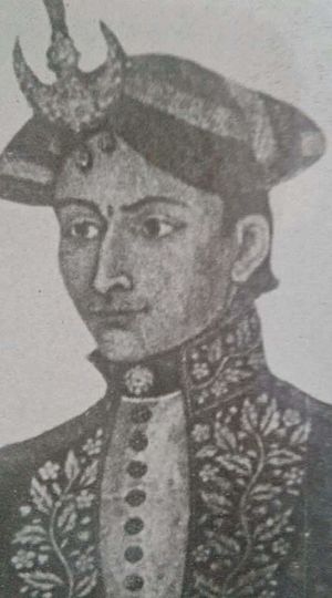 Ujir Singh Thapa in crown.jpg