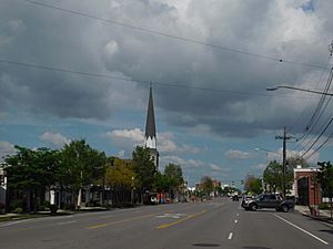 Downtown Williamsville along NY 5.