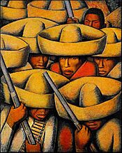 Zapatistas by Alfredo Ramos Martínez, c. 1932, oil