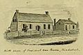"The Birthplace of President Martin Van Buren in Kinderhook, New York", by J.W. Barber