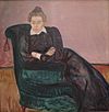 'Marie Helene Holmboe' by Edvard Munch, Bergen Kunstmuseum.JPG
