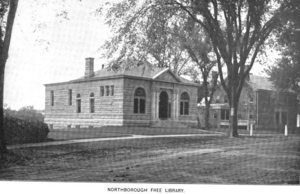 1899 Northborough public library Massachusetts
