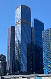 AUS Melbourne, Melbourne, Southern Cross Bridge, View 003.jpg