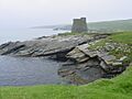 A misty day at Mousa Broch