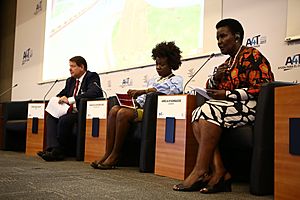 Aid for Trade Global Review 2017 Frank Matsaert, Vanessa Erogbogbo and Amelia Kyambadde