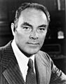 Alexander Haig photo portrait as White House Chief of Staff black and white