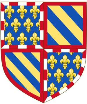 Arms of the Duke of Burgundy (1364-1404)