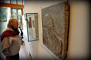 Assyrian Royal Attendant from Nimrud, Mesopotamia.