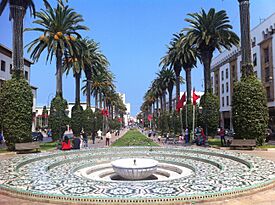 Avenue Mohammed V Rabat.JPG